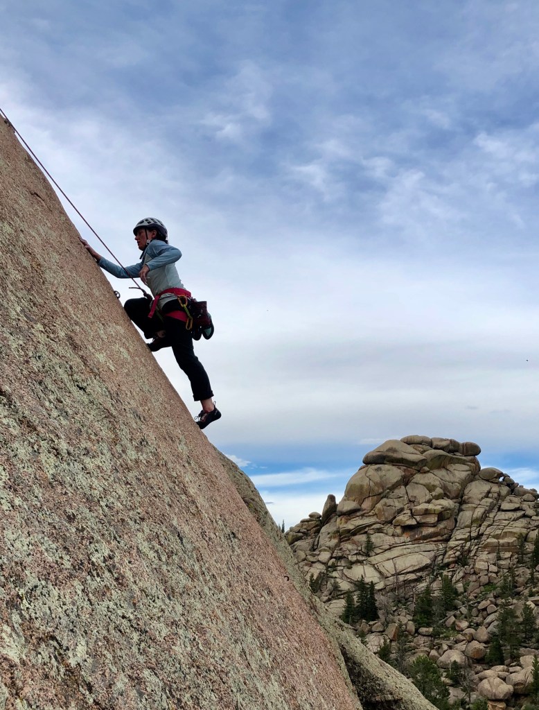 Vedauwoo, Wyoming Intro to Rock Climbing Course Wyoming Mountain Guides